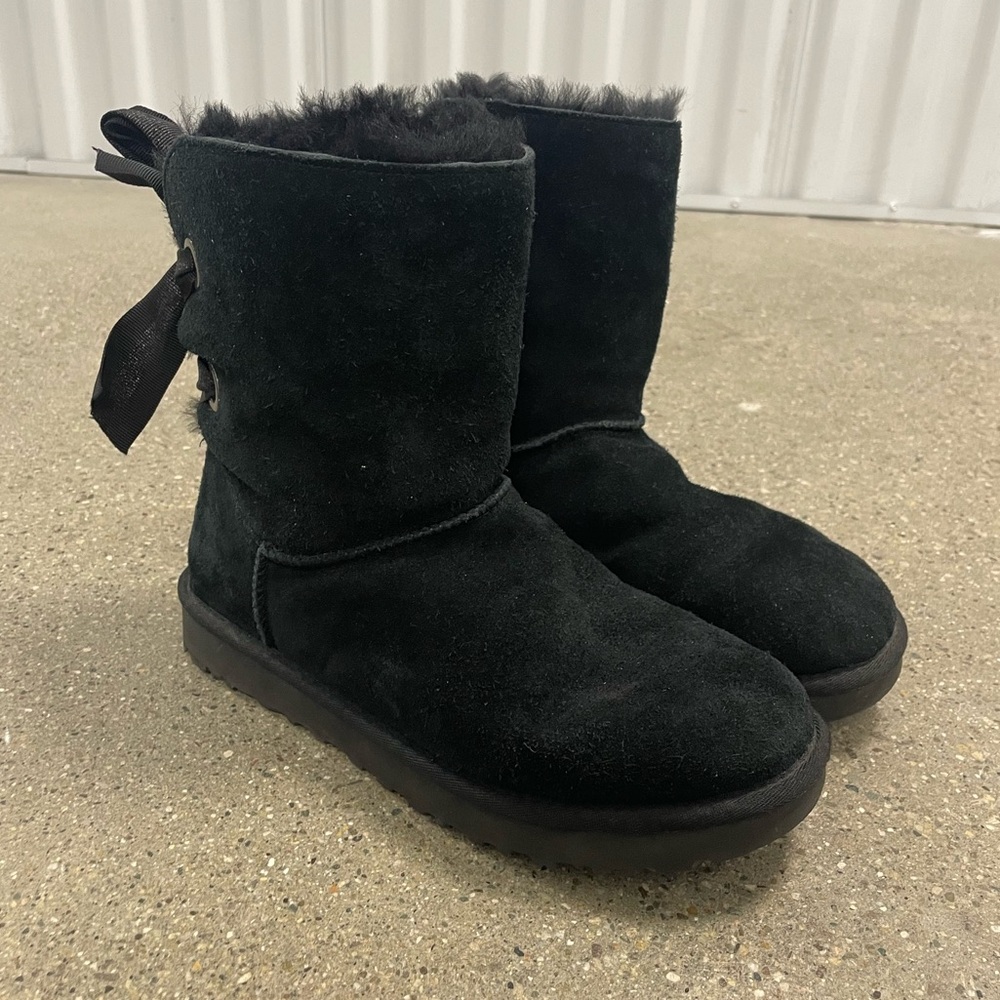 UGG Women's Black Bailey Boots Size 10